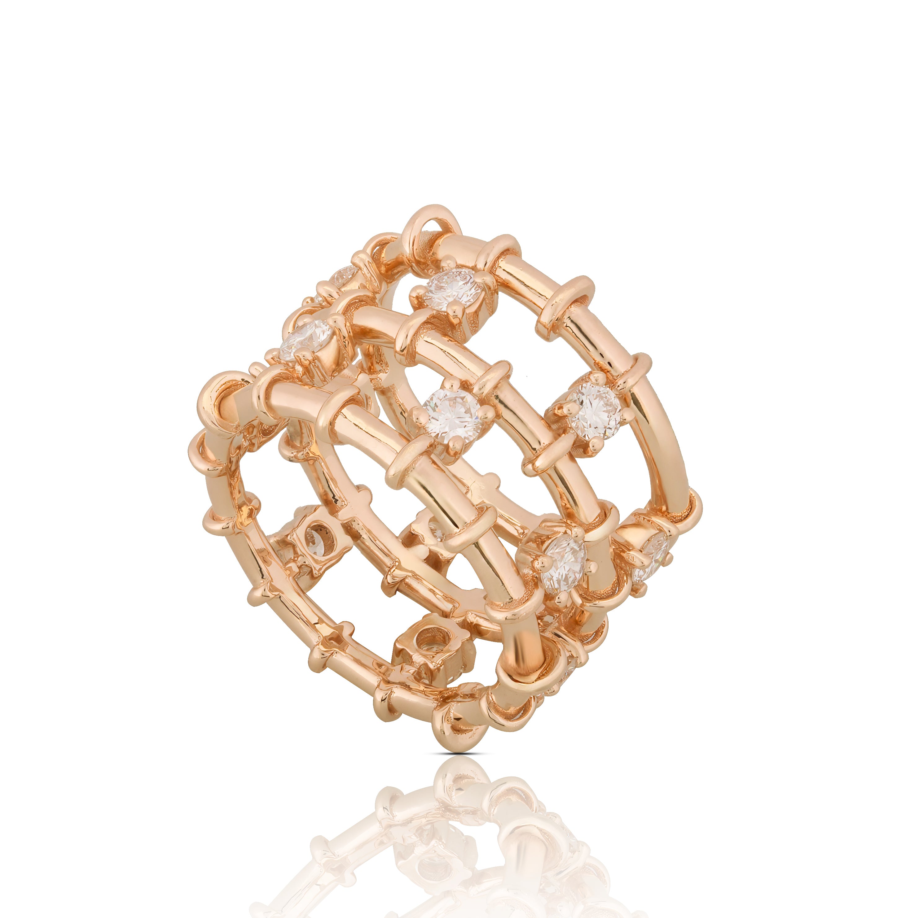 ON THE MOVE DOUBLE TOUR RING